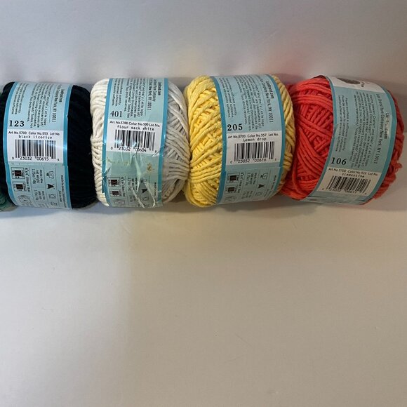 5 Cakes Martha Stewart Crafts Cotton Hemp Yarn - Picture 3 of 4